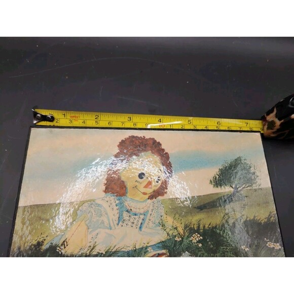 Vintage Raggedy Ann Wall Art Terry Pardue Painting - Picture 8 of 8